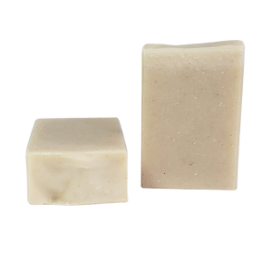 NW Soap Aloe and Oats Body Bars unwrapped.