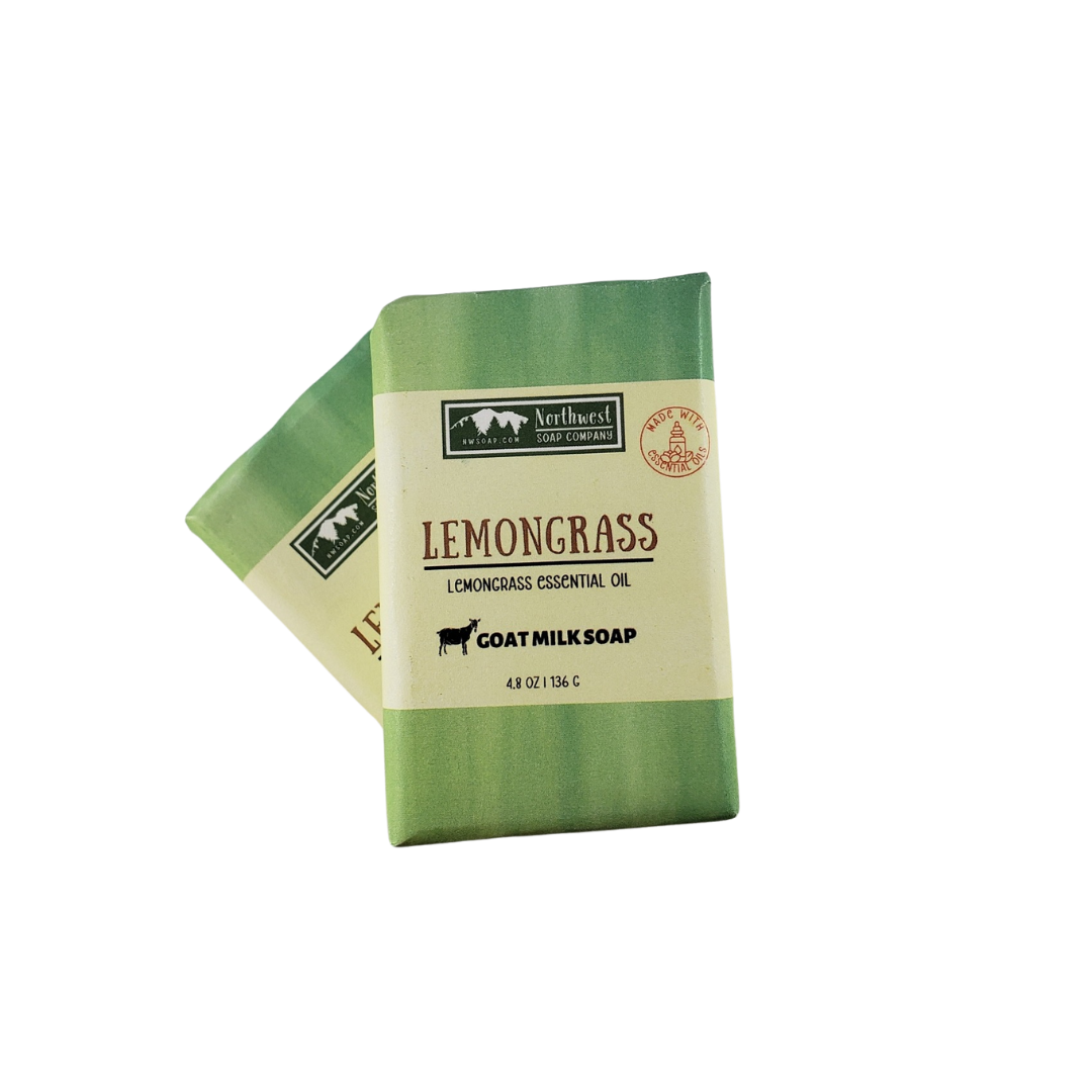 Lemongrass Natural Body Bar Soap NW Soap Company